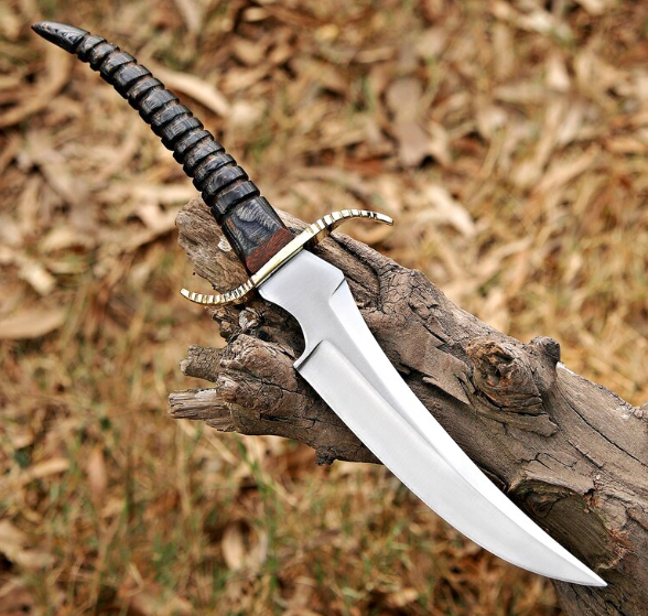Handmade Beautiful Skinner Knife with Deer Shape Horn Handle - Perfect Gift on Christmas & New Year for Him - Image 2