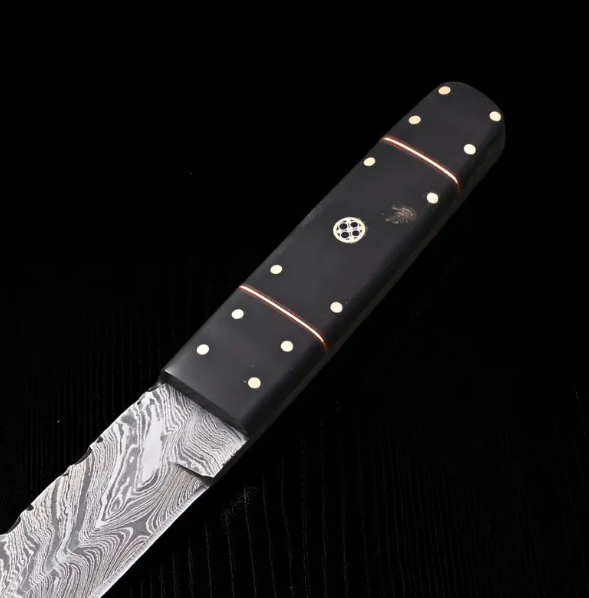 Hand-Forged Japanese-Style Tanto Knife - Image 2